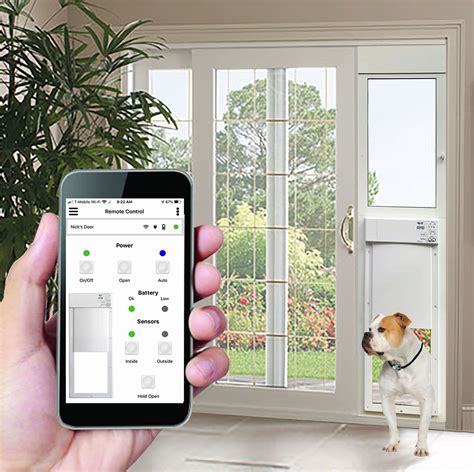 dog door rfid chip|wifi enabled dog door.